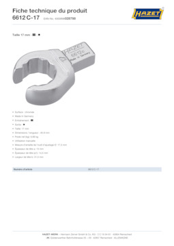 6612c-17_datasheet_fr.pdf